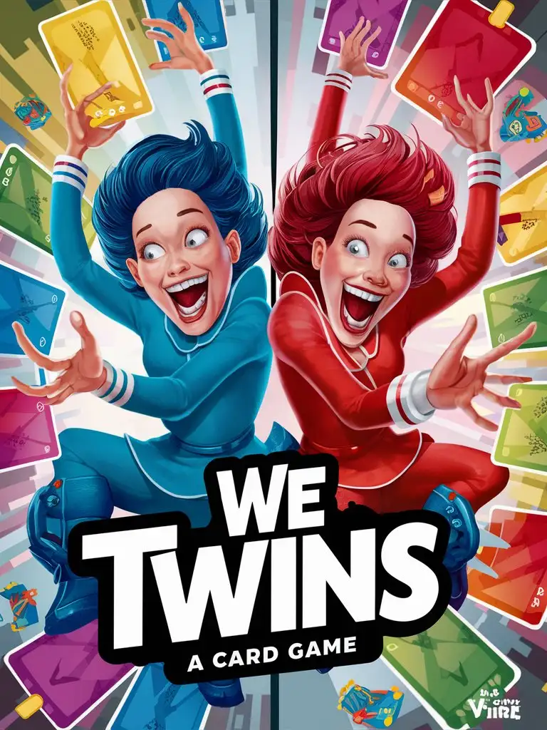 Twins Card Game Box Layout We Twins Design