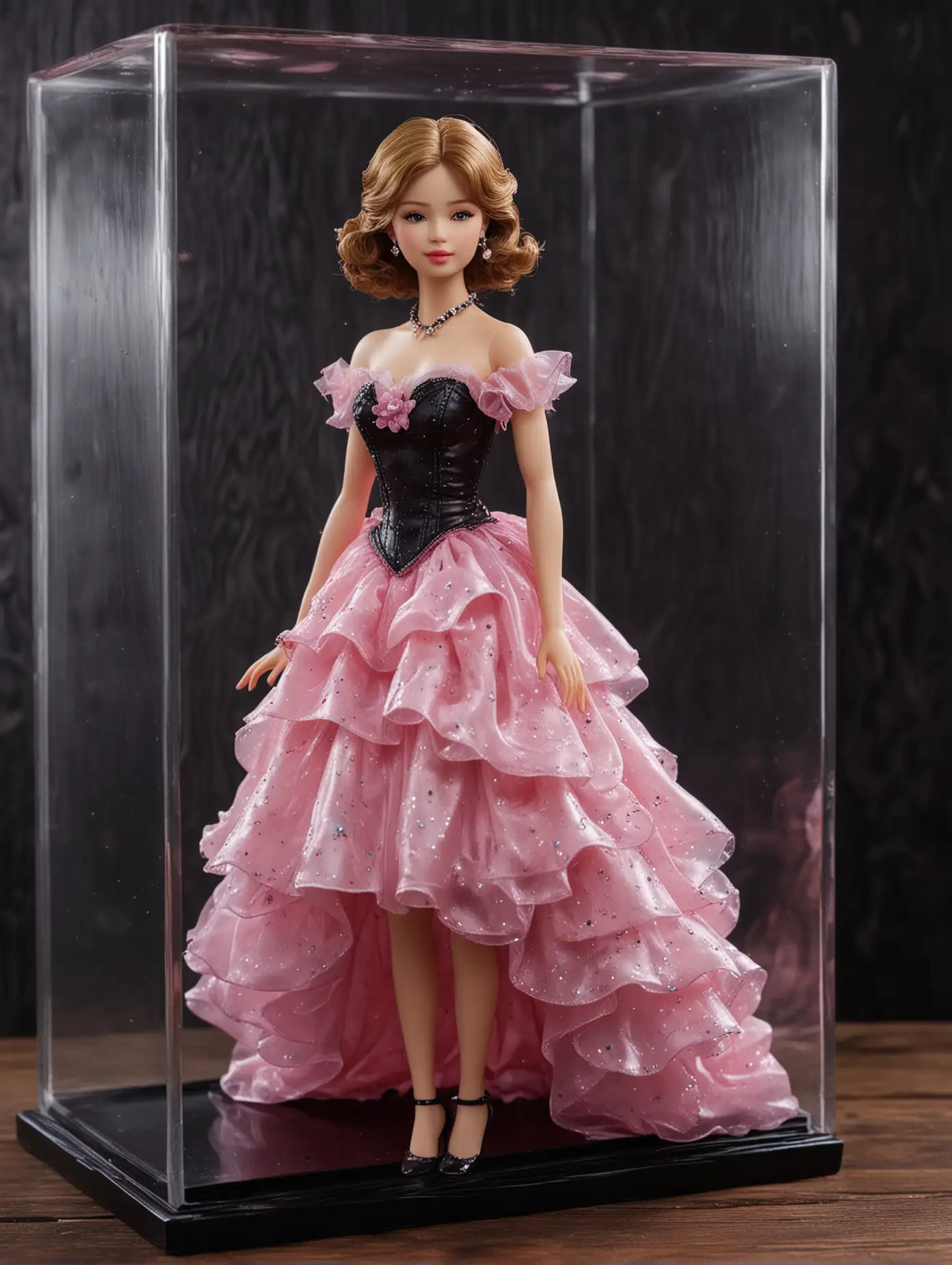 Barbie Teenager Go Yoon Jung Wax Miniature Portrait