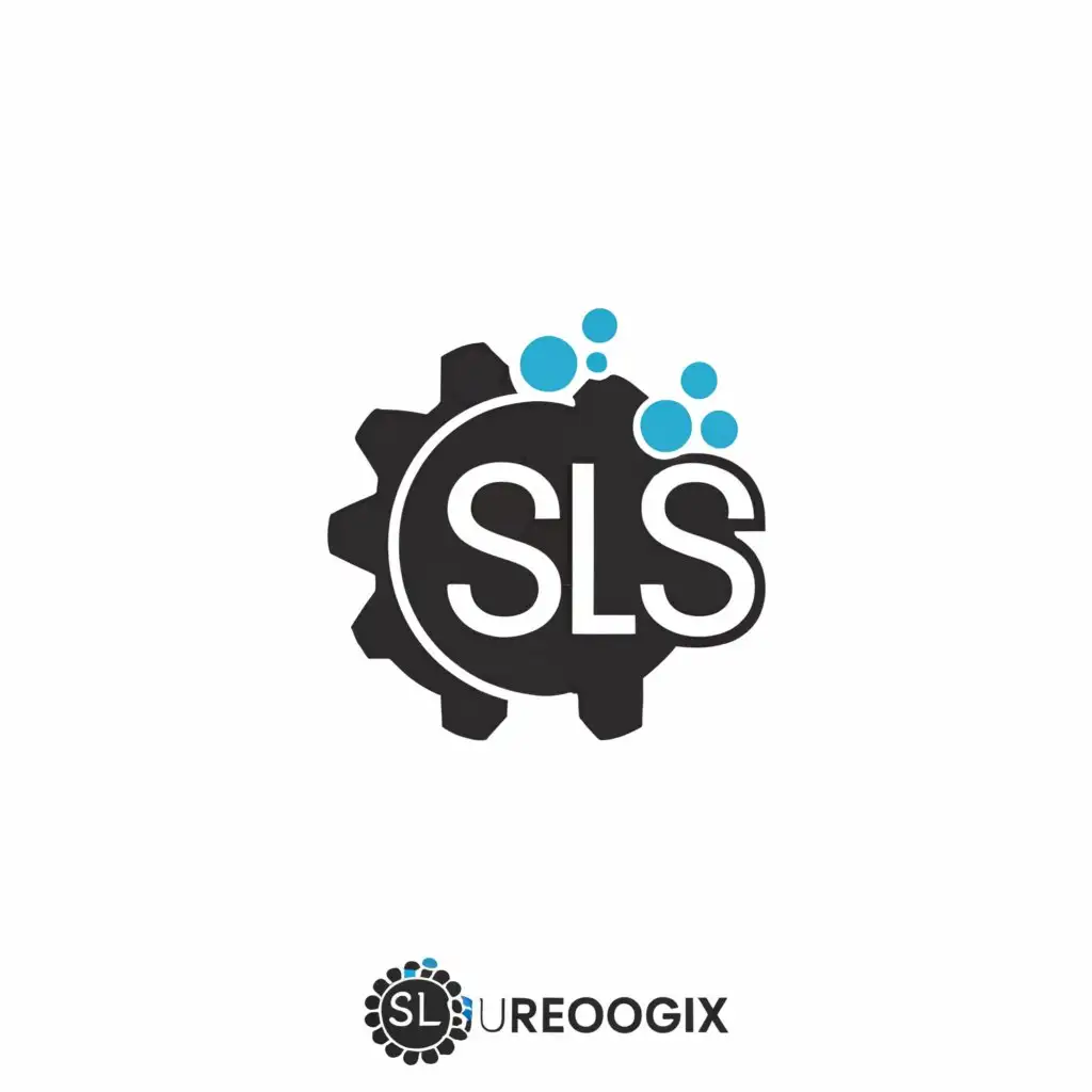 a logo design,with the text "Surelogix solutions", main symbol:Letter SLS with a simple look and resembling technology and automation,Moderate,be used in Technology industry,clear background