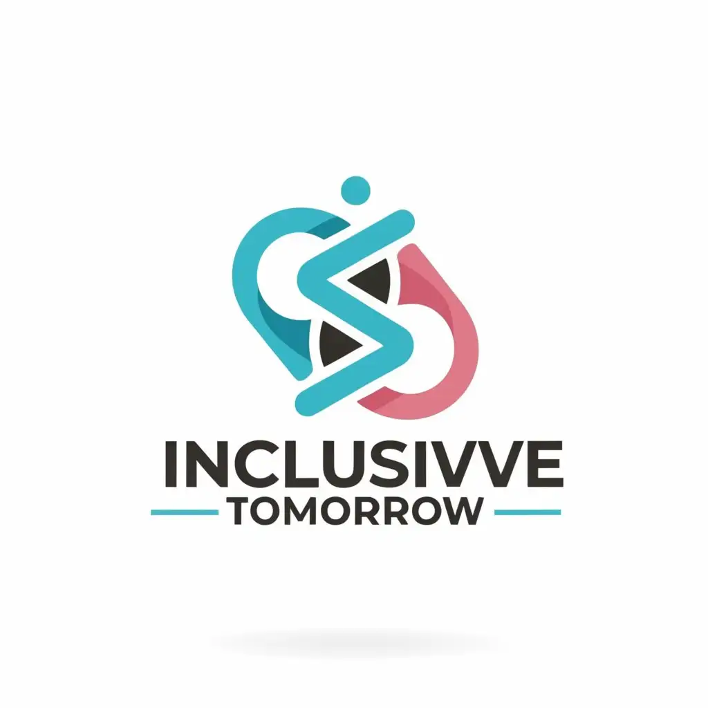 a logo design,with the text "Inclusive Tomorrow: Illuminating Equality and Shattering Discrimination", main symbol:Gender Equality ,Moderate,be used in Education industry,clear background