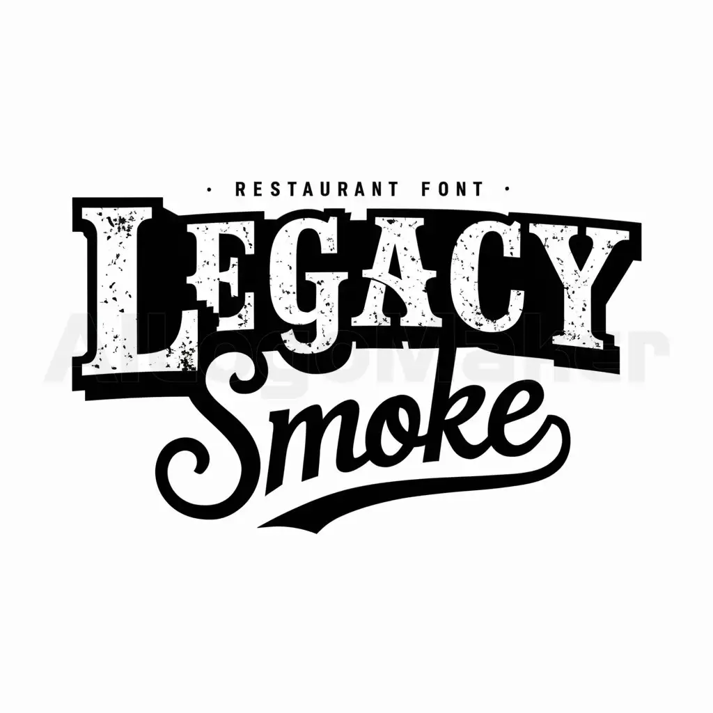LOGO-Design-for-Legacy-Smoke-Vintage-Victorian-Font-with-a-Gritty-Gangster-Twist