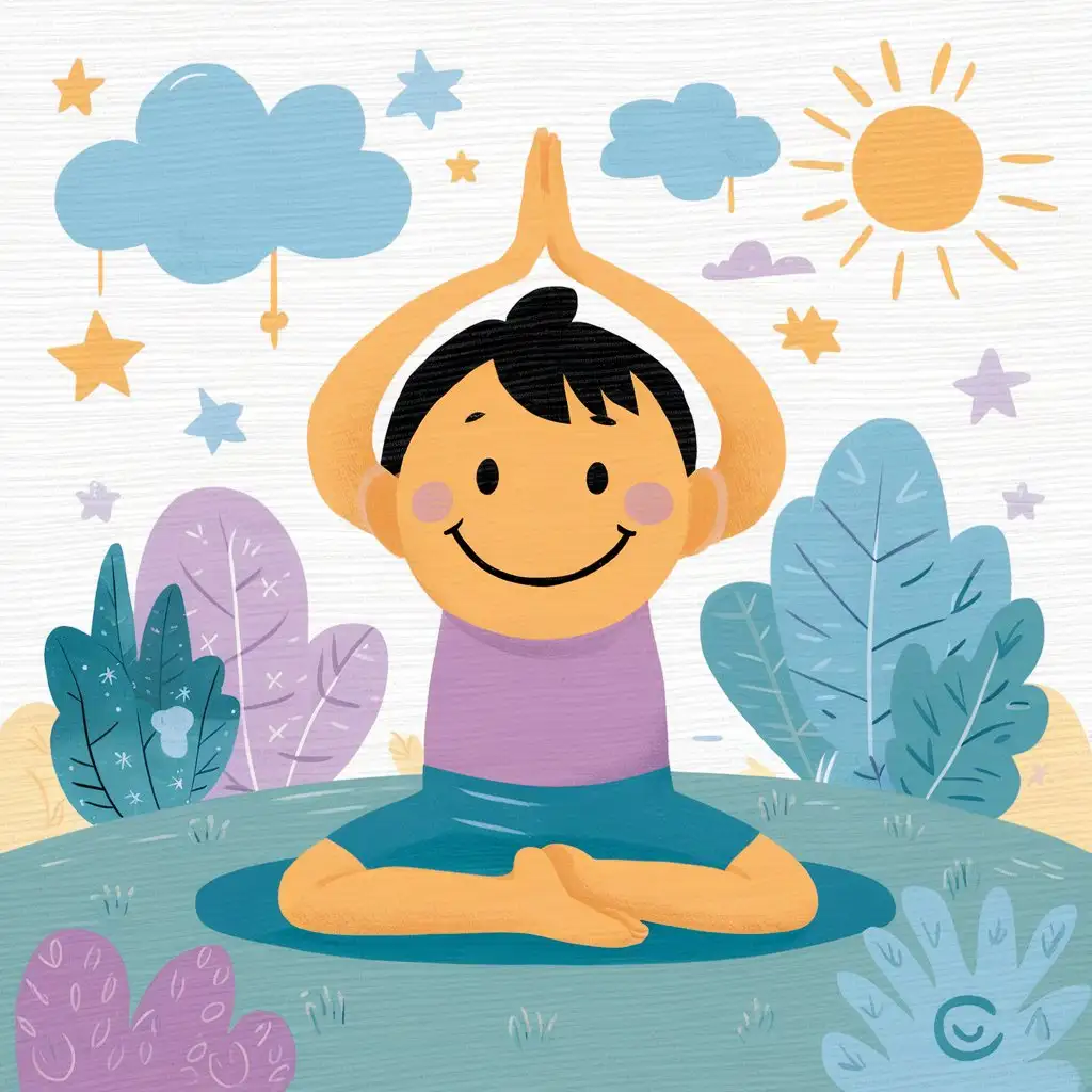 Smiling-Child-Practicing-Yoga-Outdoors