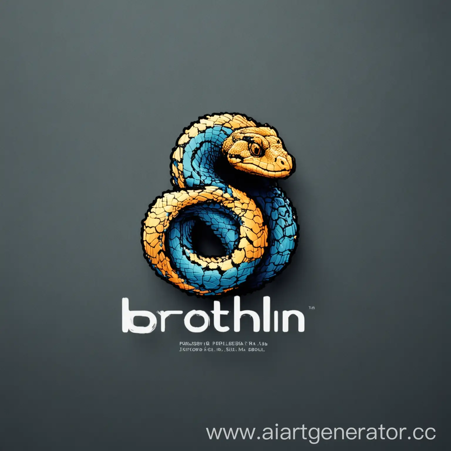 Логотип компании BrotherLin которая занимается программированием на языках python, html, css. Картинка должна быть в стиле программирования, с логотипами этих языков программирования и с надписью "BrotherLin"