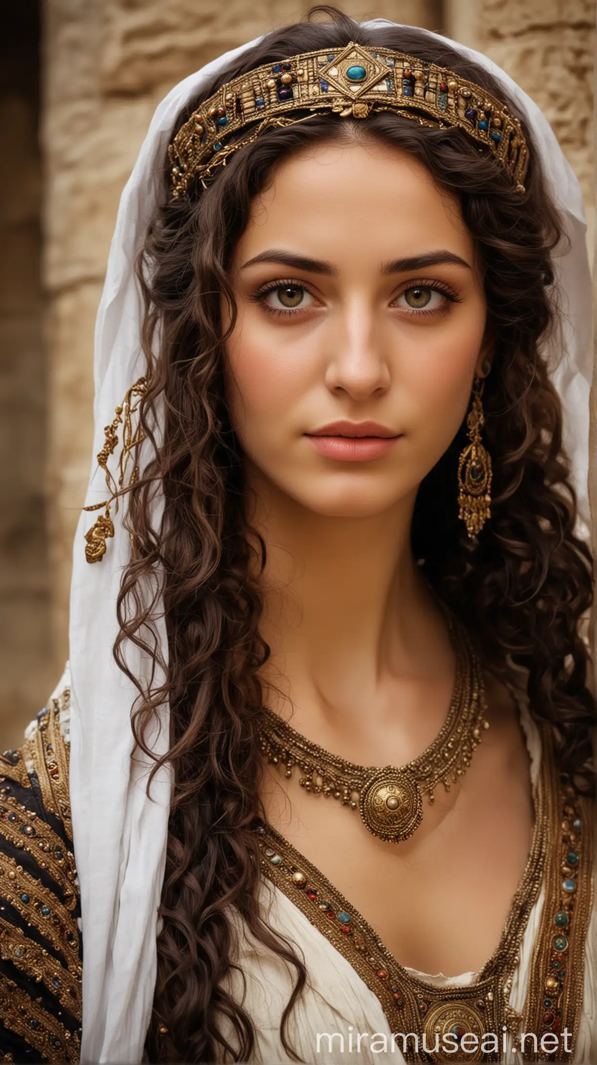 A beautiful Jewish woman in ancient world .
