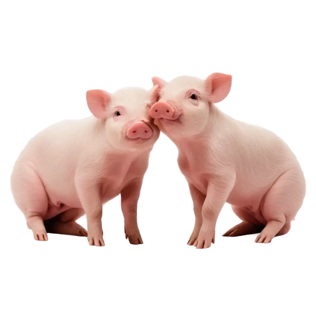 Adorable-Piglets-in-Love-Heartwarming-PNG-Image-for-Romantic-Themes
