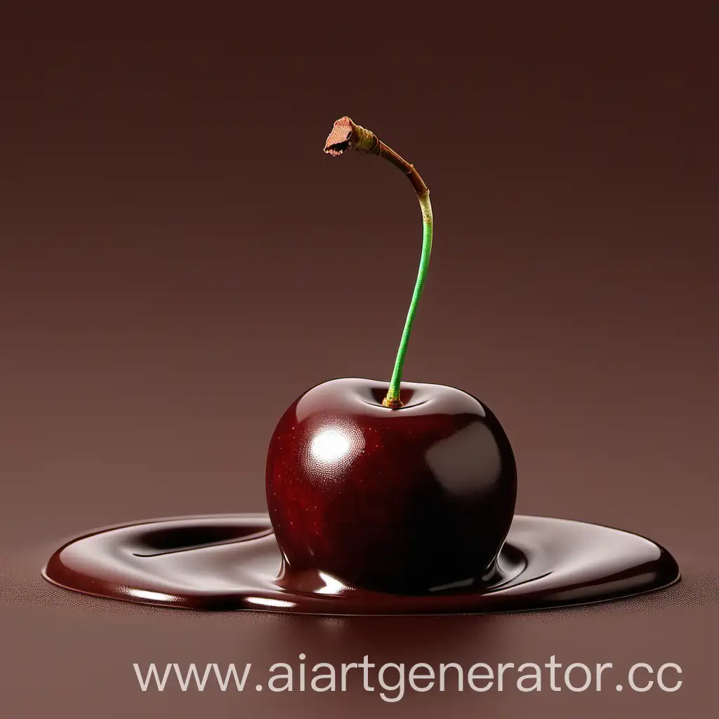 Cherry-Dipped-in-Decadent-Chocolate-Exquisite-Delicacy-of-Temptation