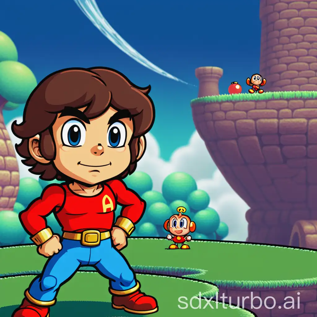 Alex-Kidd-Adventure-Exploring-the-Magical-Miracle-World
