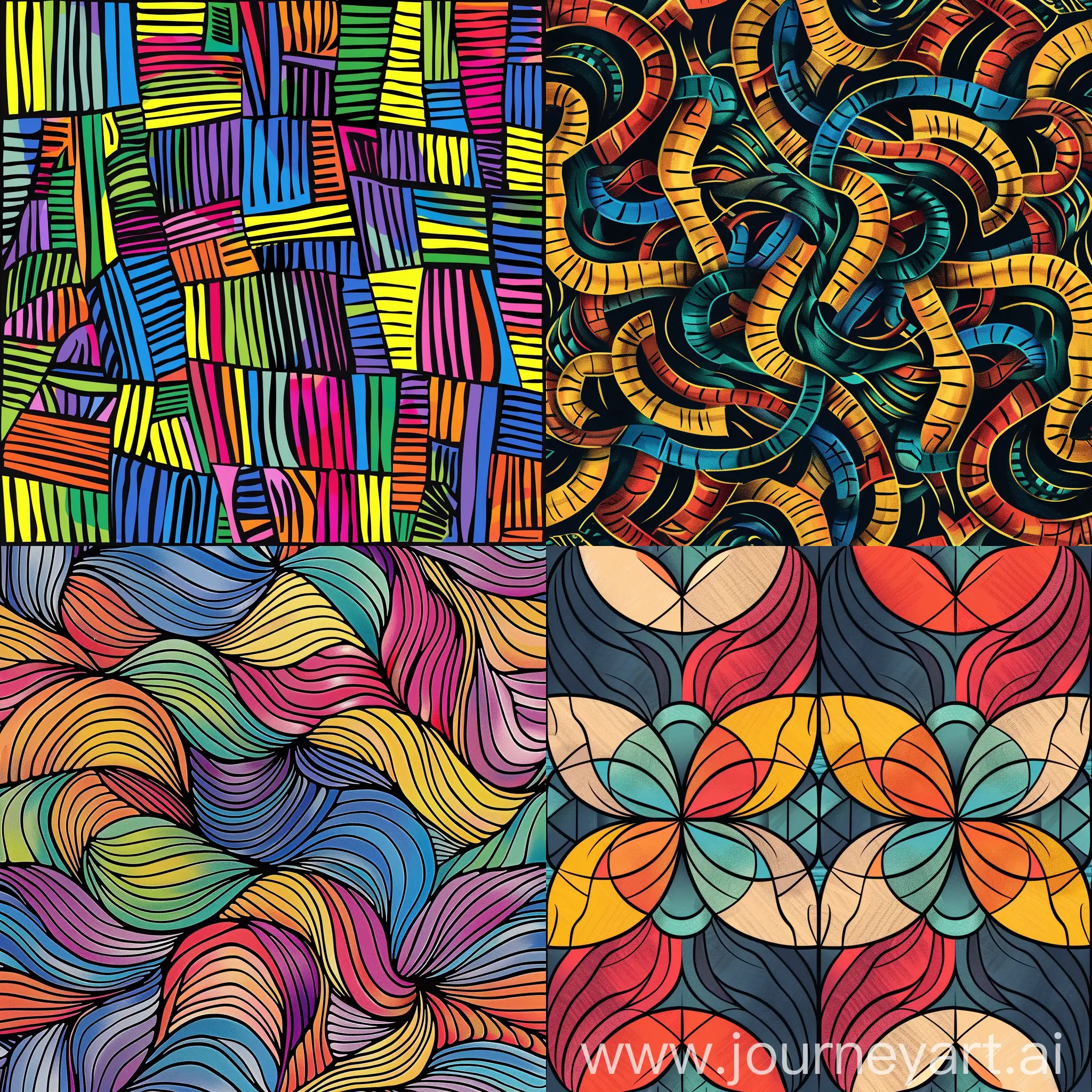 Abstract-Colored-Advanced-Line-Pattern-Design
