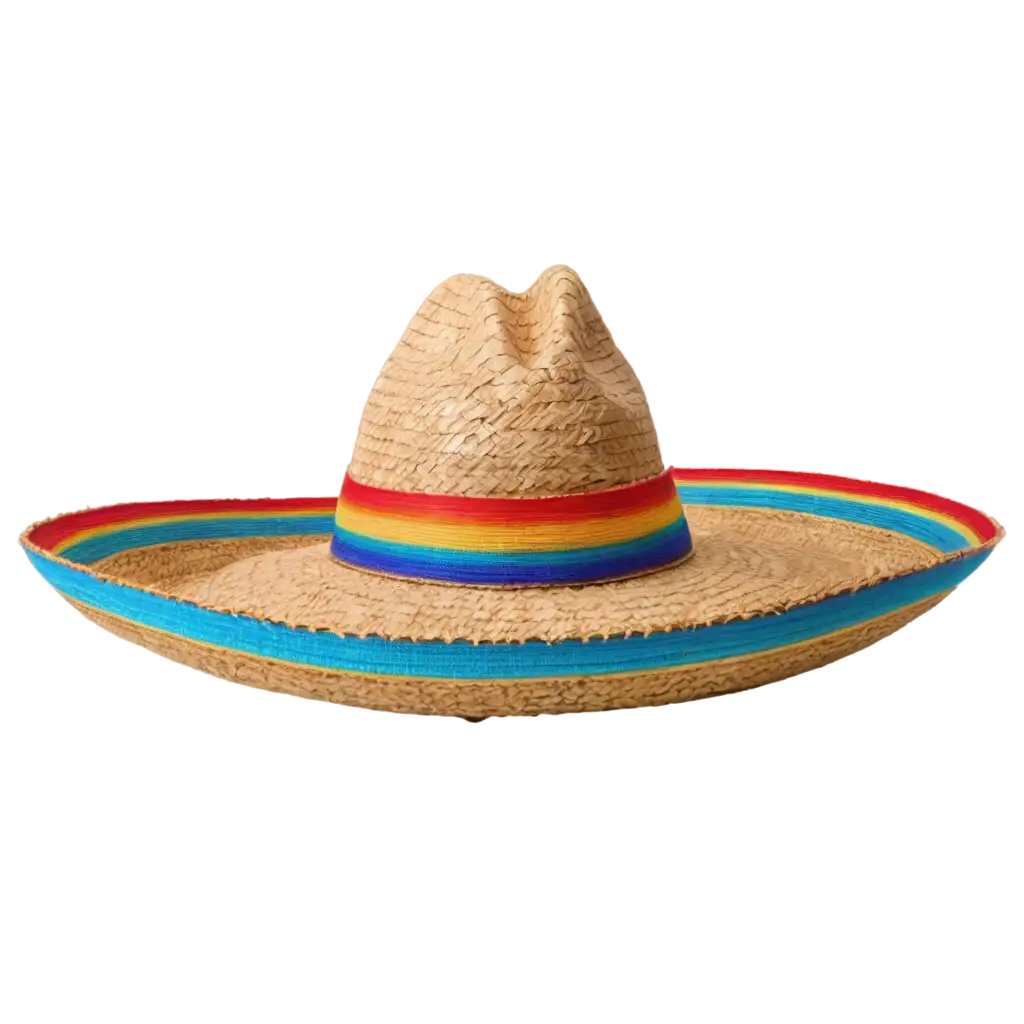 Colorful-Sombrero-PNG-Photo-Vibrant-Hat-Illustration-for-Festive-Designs