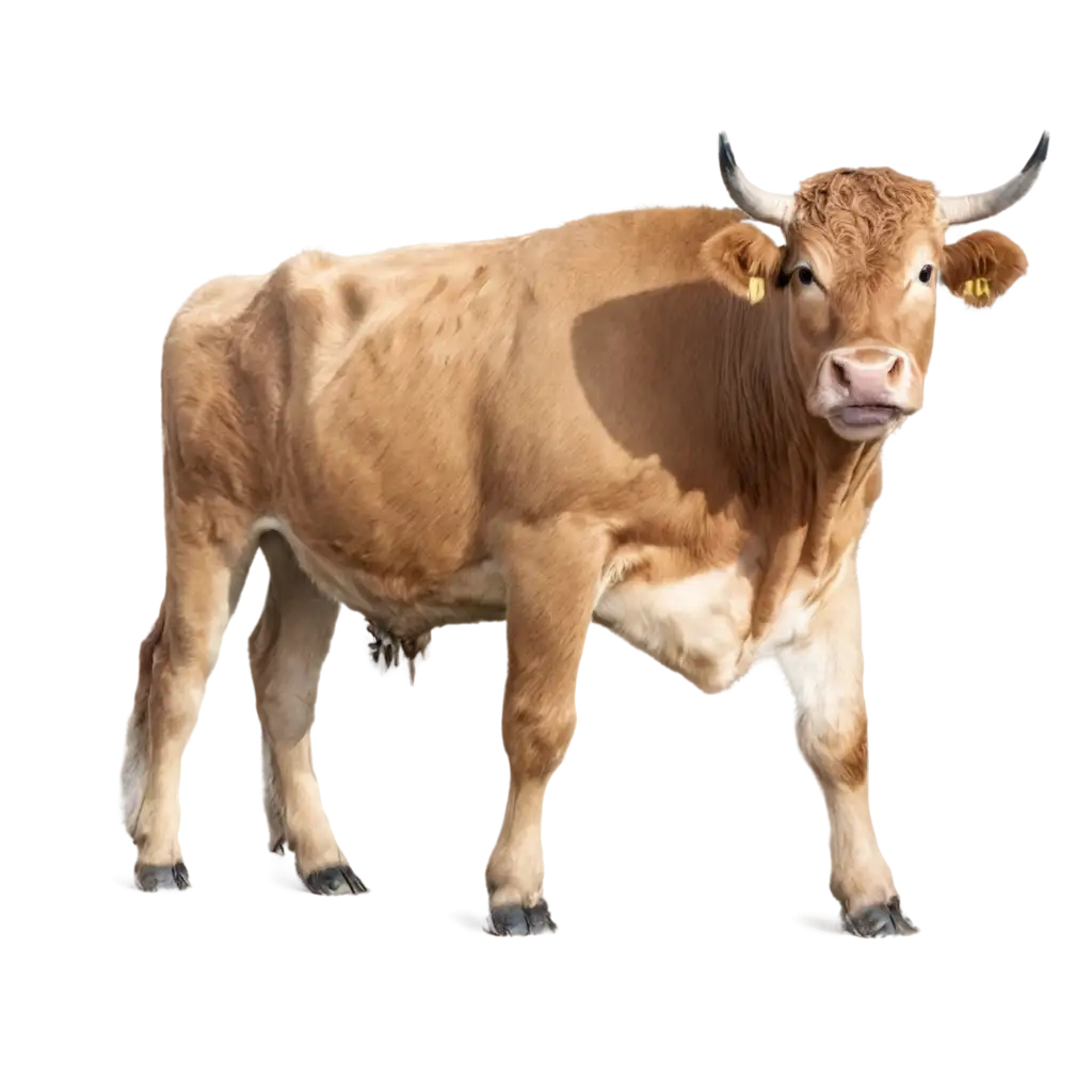 Exquisite-White-Limousin-Cattle-A-Captivating-PNG-Image