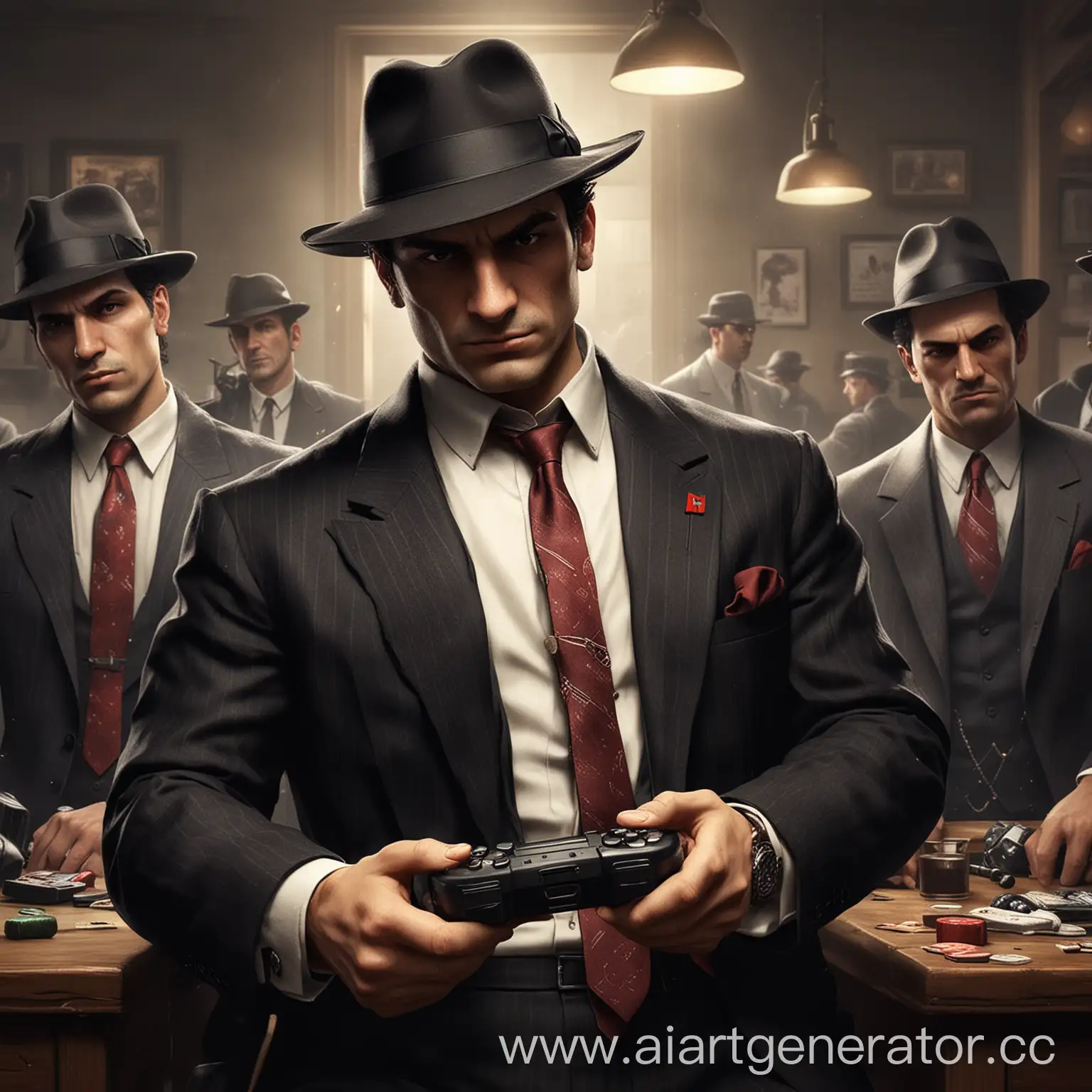 Mafia-Members-Engage-in-Video-Game-Competition