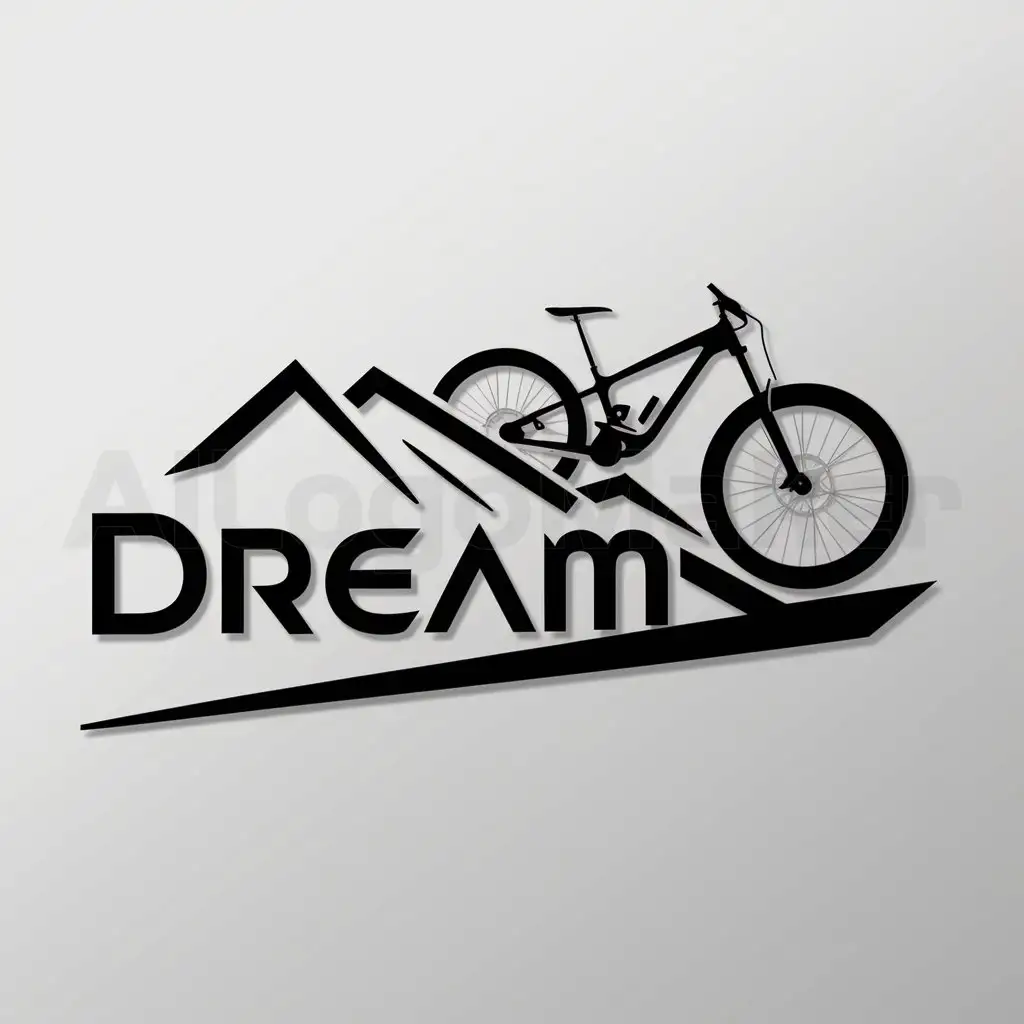 LOGO-Design-for-Dream-Mountain-Bike-Adventure-with-Clear-Background