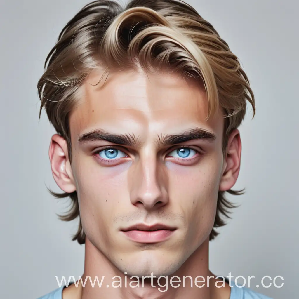 Handsome-Young-Man-with-Piercing-Light-Blue-Eyes-and-Blonde-Hair