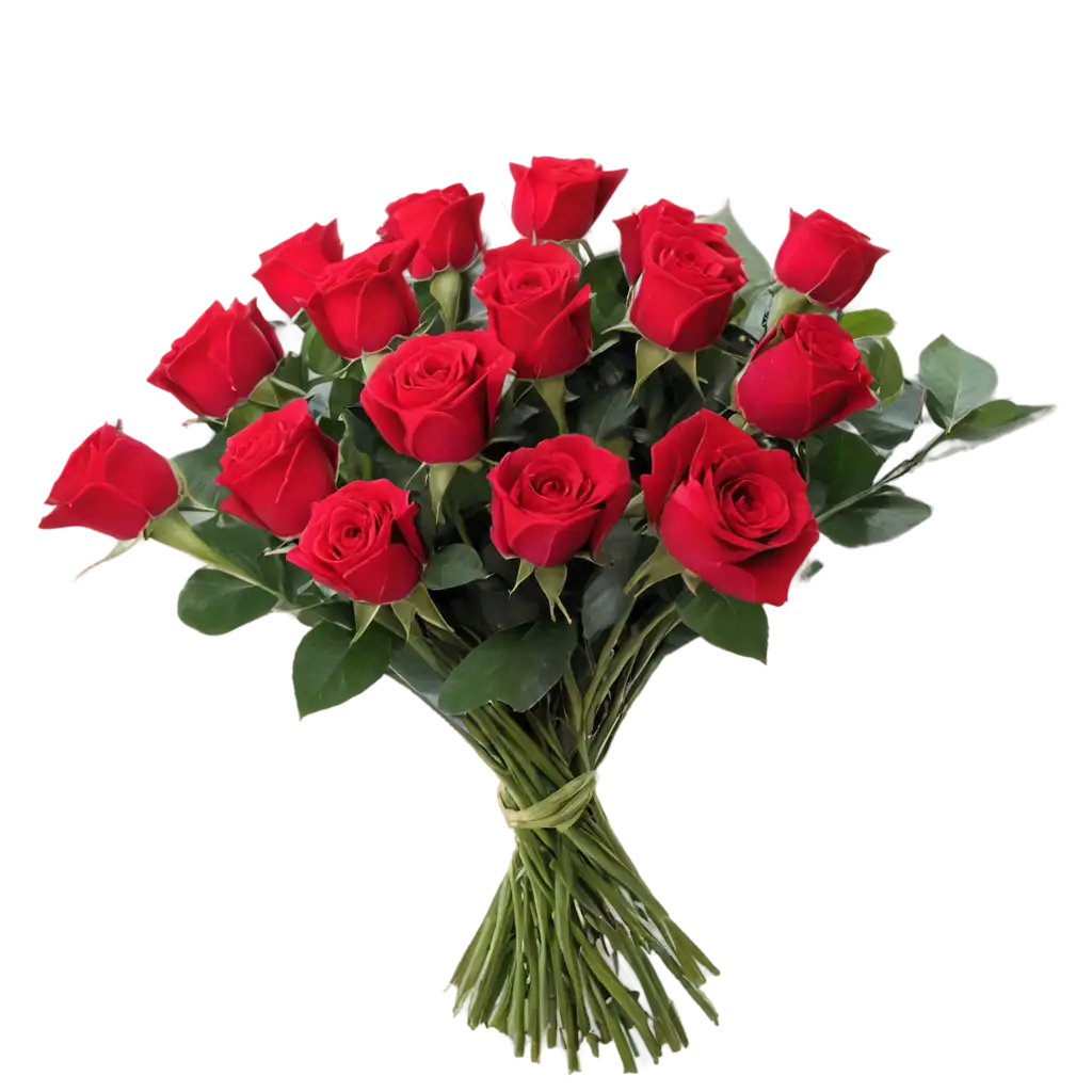 bouquet of red rosesа