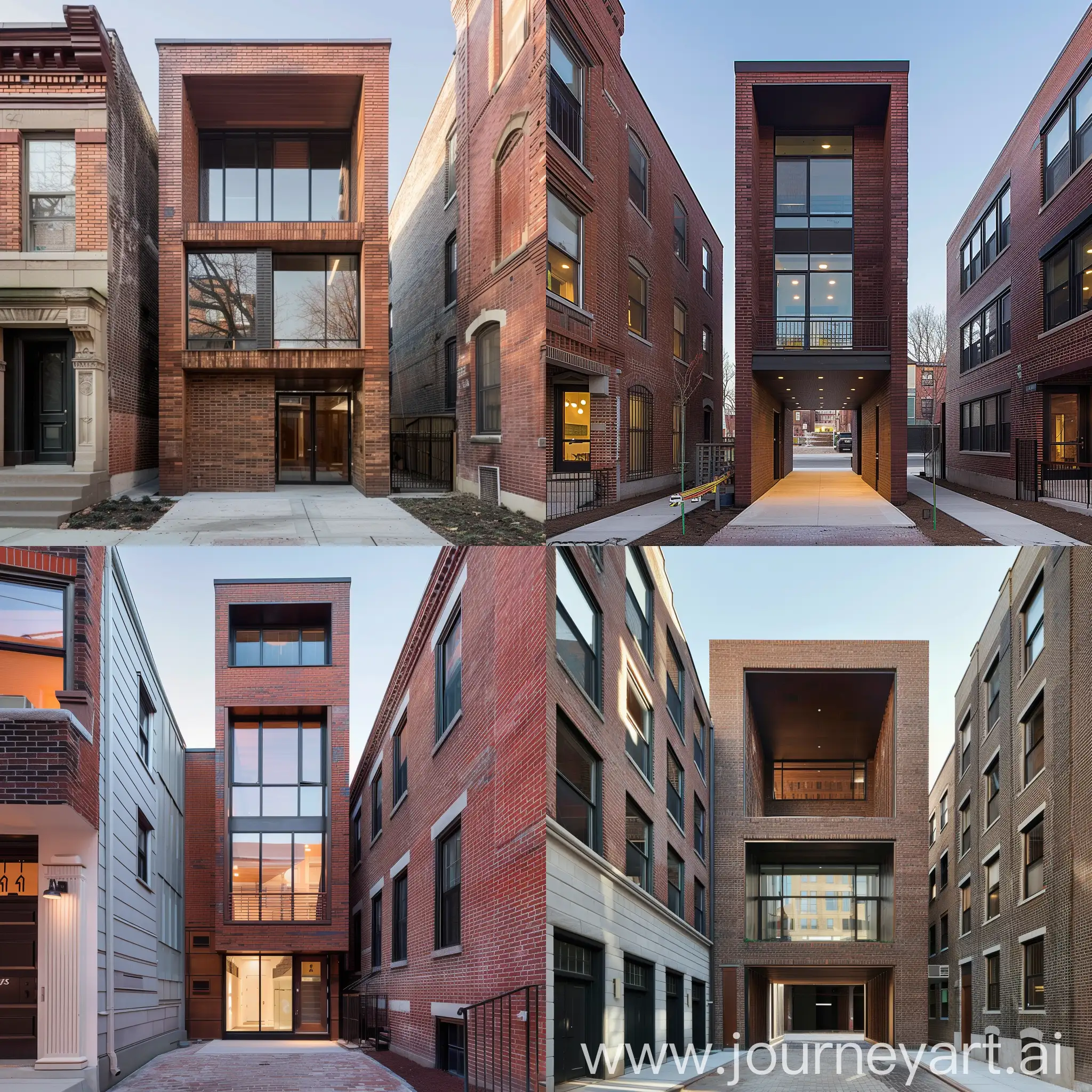 Modern-Brick-Infill-Architecture-Between-Two-Buildings