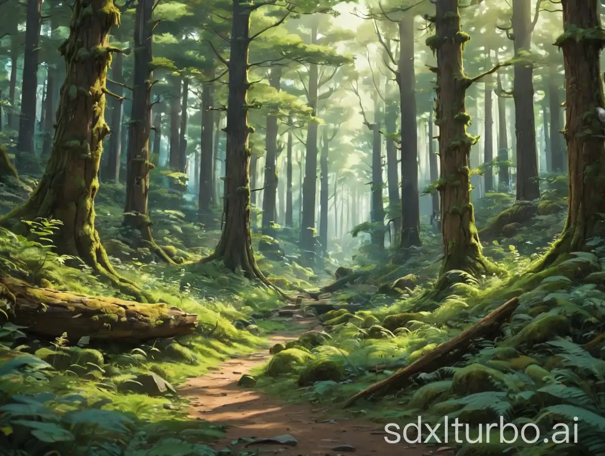 Enchanting-Disney-Animestyle-Forest-Scene