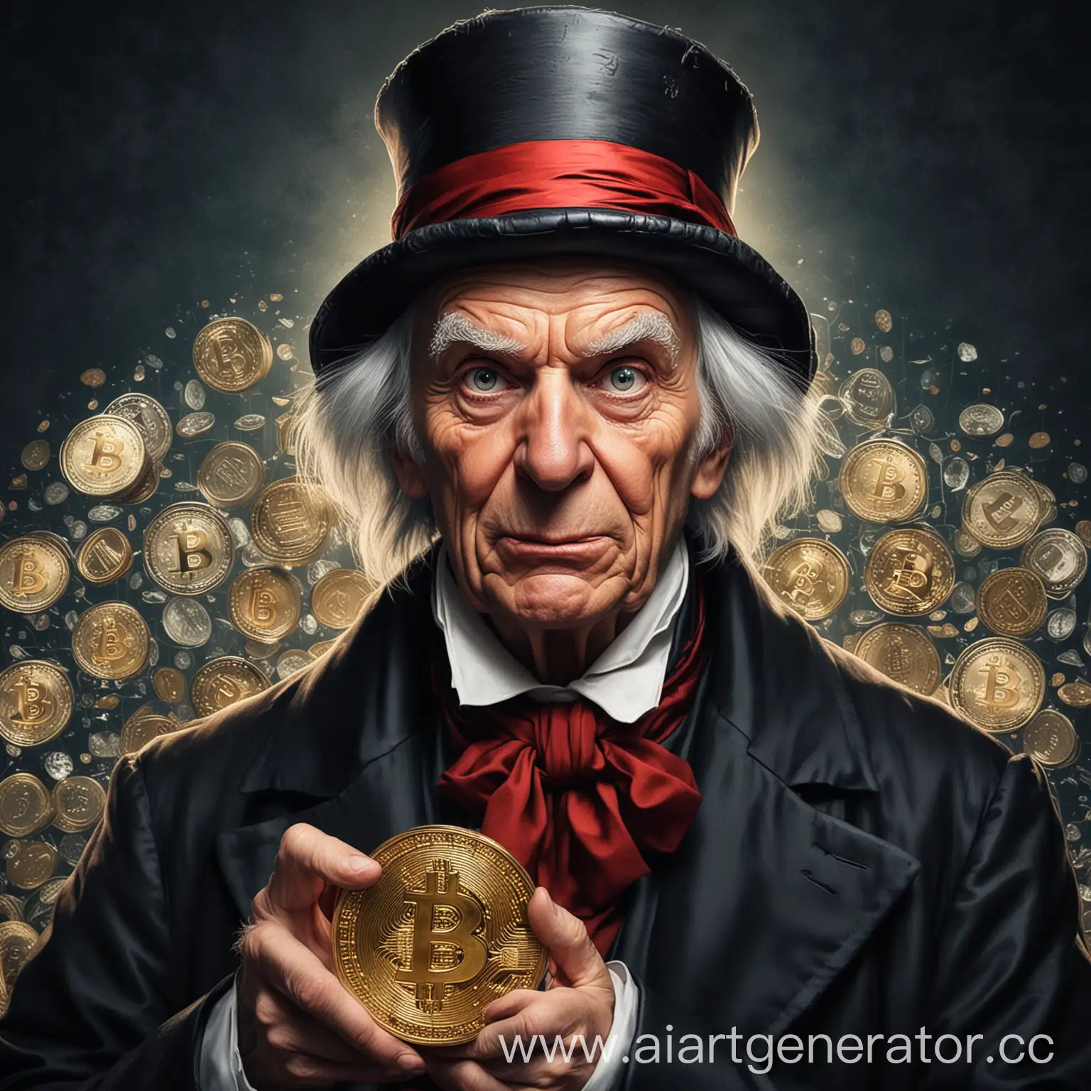Scrooge-Embracing-Cryptocurrency-Wealth