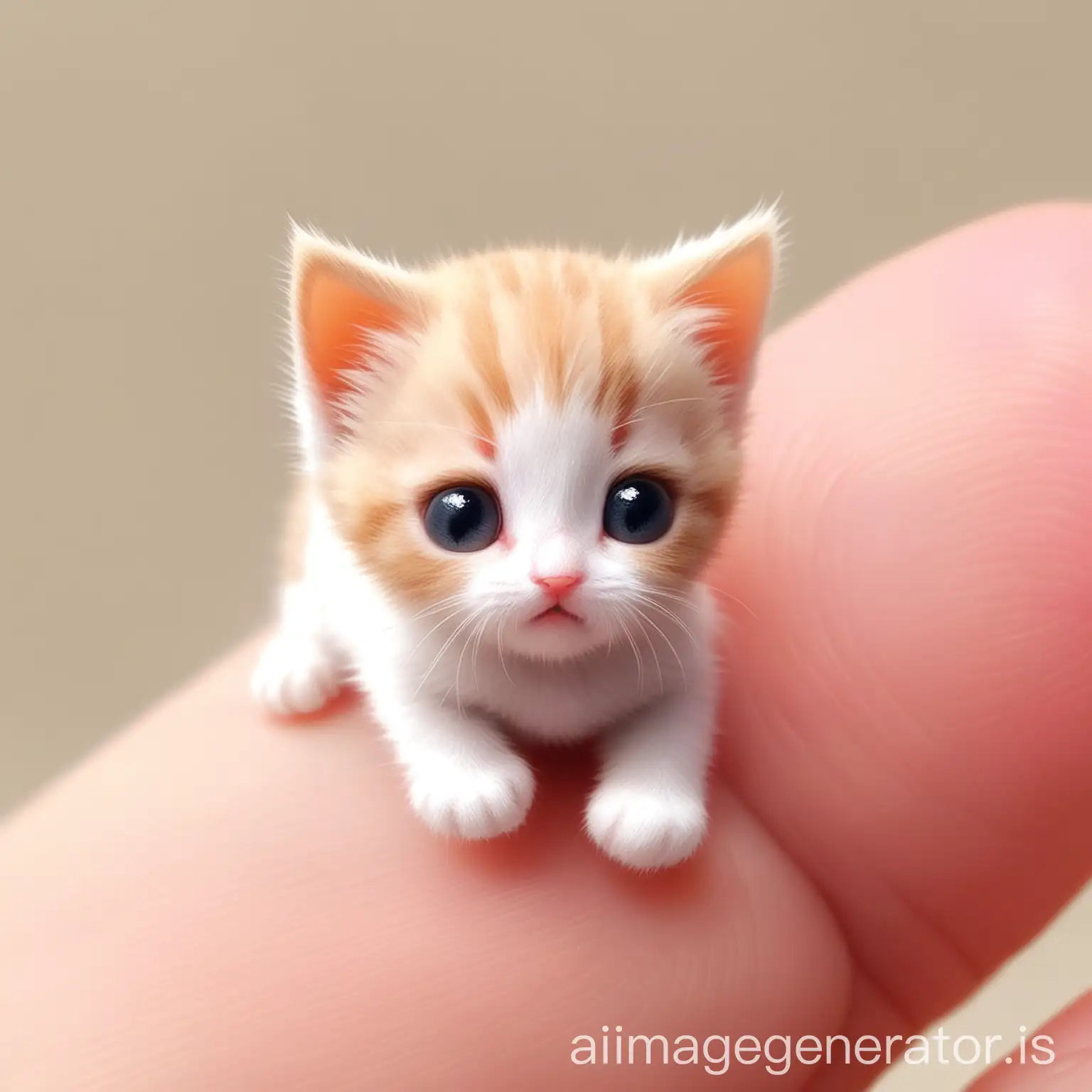 Tiny cute cat