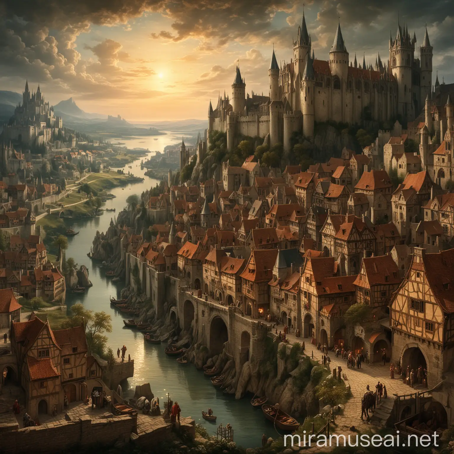 Medieval Composition Inspires Radiant World