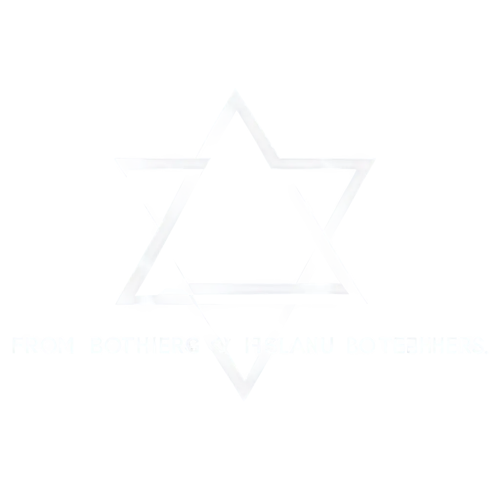 a logo for a company established in order to help and connect jewish people from all around the world called "From Bothers To Brothers"