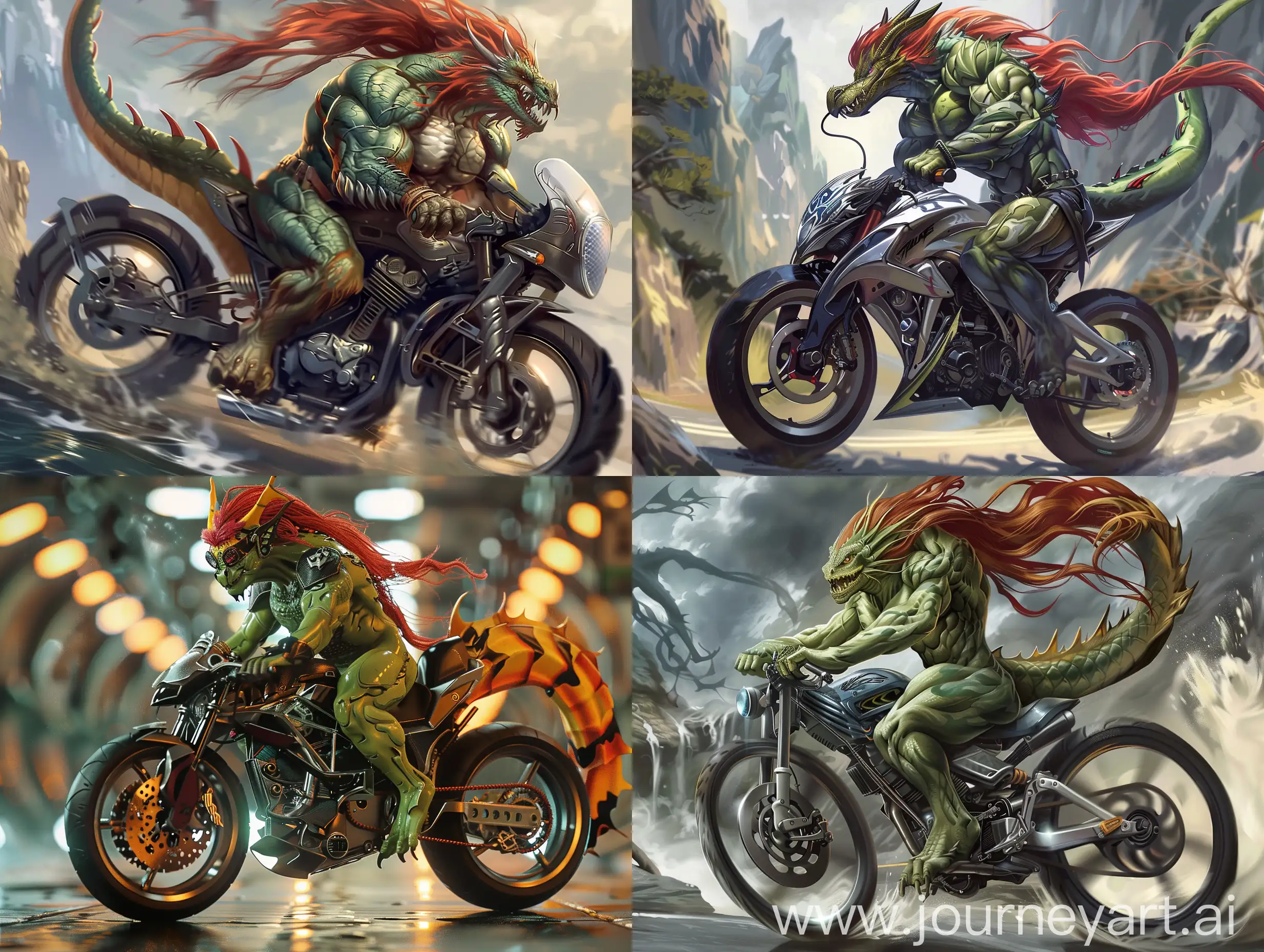 Muscular-Dragon-Man-Riding-Sports-Bike-in-High-Definition-Detail