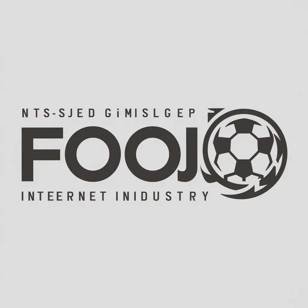 LOGO-Design-For-Foosj-Modern-Soccer-Theme-for-Internet-Industry