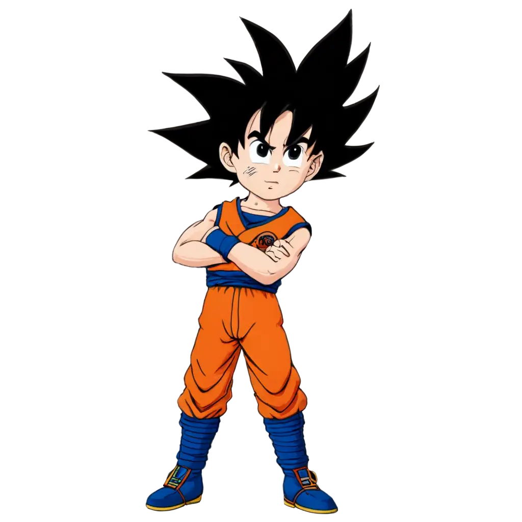 Goku-PNG-Image-Powerful-and-Dynamic-Artistic-Representation