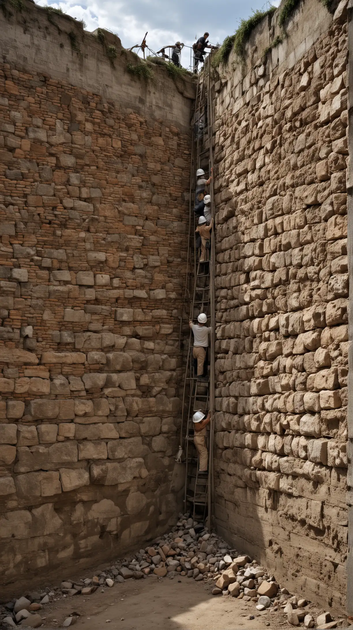 Use of human bodies: According to some sources, approximately millions of workers were buried during the construction of the walls. However, this is not the only strange fact associated with the use of people in the construction process. There are suggestions that in some areas of the walls living people were walled up alive, given that this is a special wall of additional power and protection. Hyper realistic