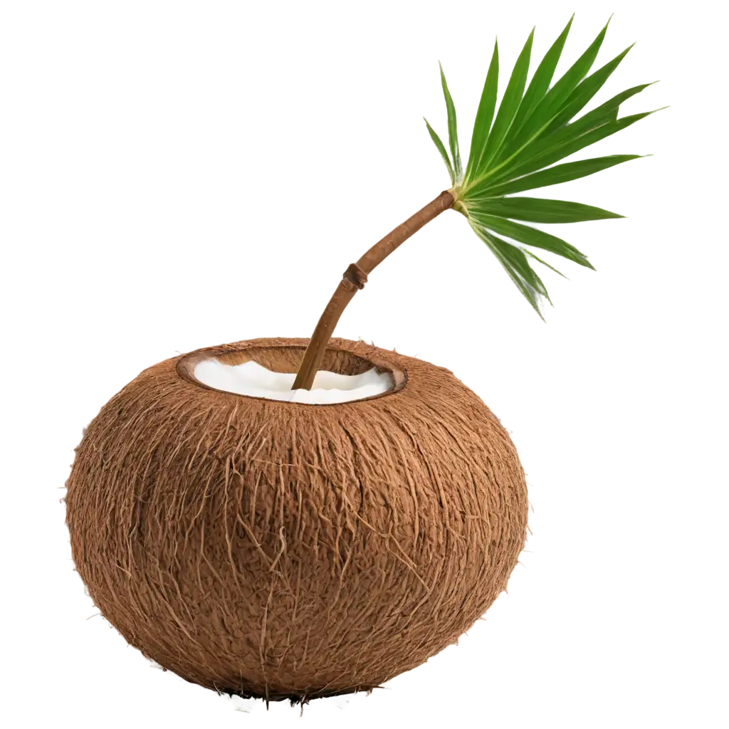 Exquisite-Coconut-PNG-A-Versatile-Image-Format-for-Stunning-Visuals