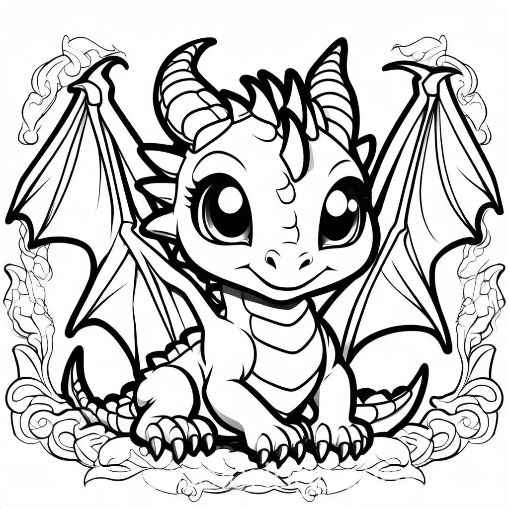 Adorable-Chibi-Dragon-Coloring-Page-Simple-Black-and-White-Line-Art-for-Kids