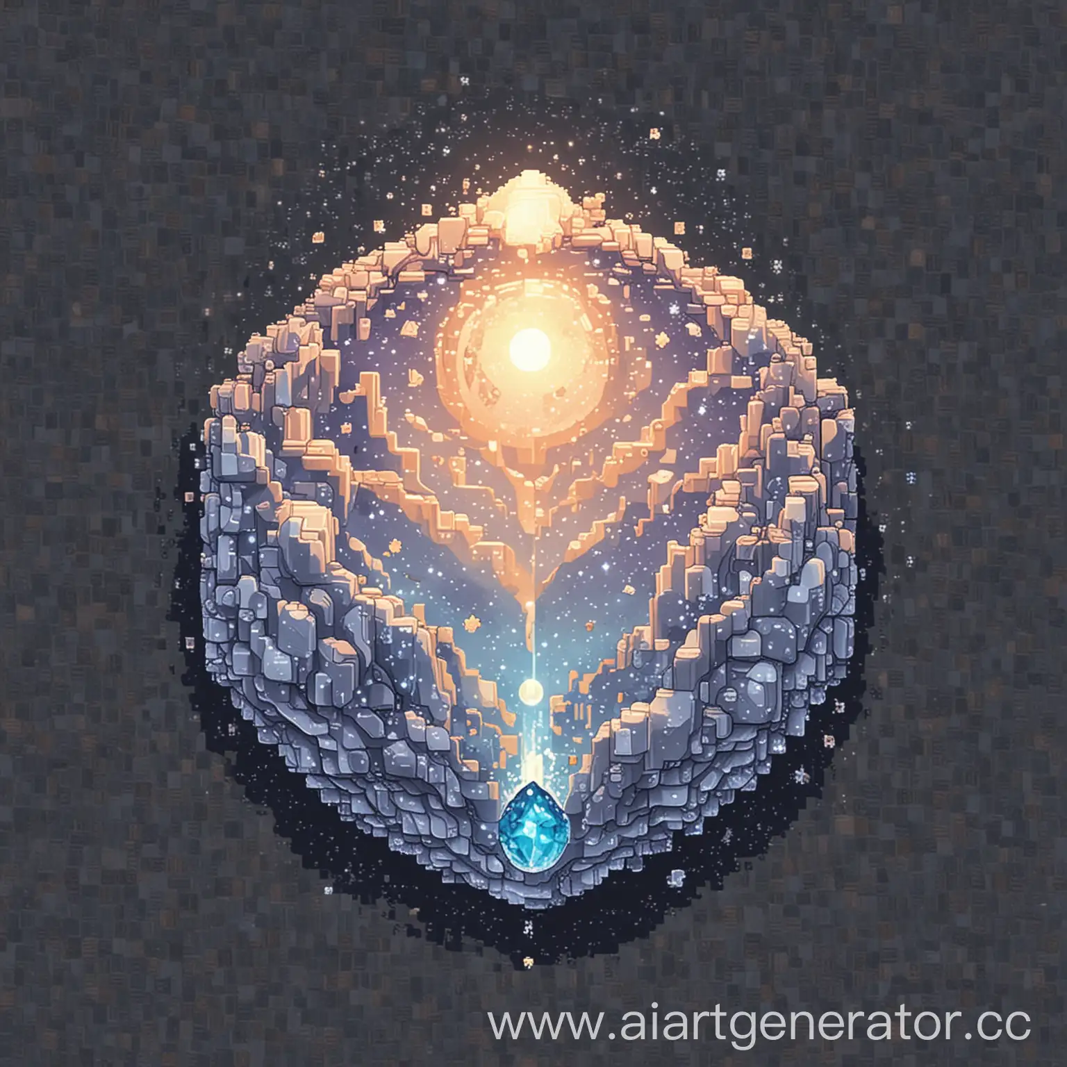 Shimmering-Moon-Stone-Pixel-Art-Sparkling-Lunar-Gem-in-Pixel-Form