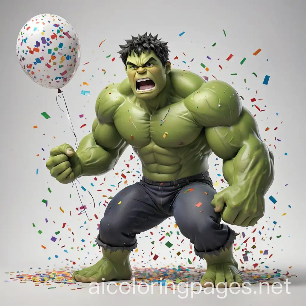 Colorized-Birthday-Card-for-Hulk-Fans-Boy-with-Balloons-and-Confetti