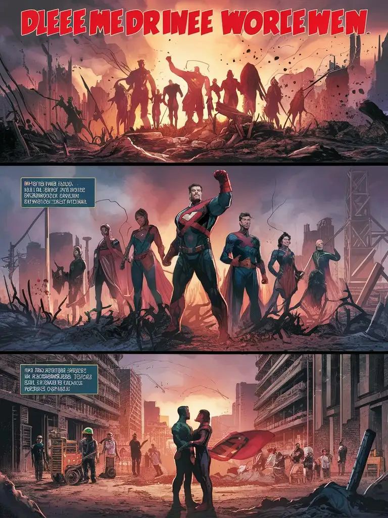 Triumphant-Heroes-Amidst-Ruins-Captain-Valor-Leads-City-Rebuilding