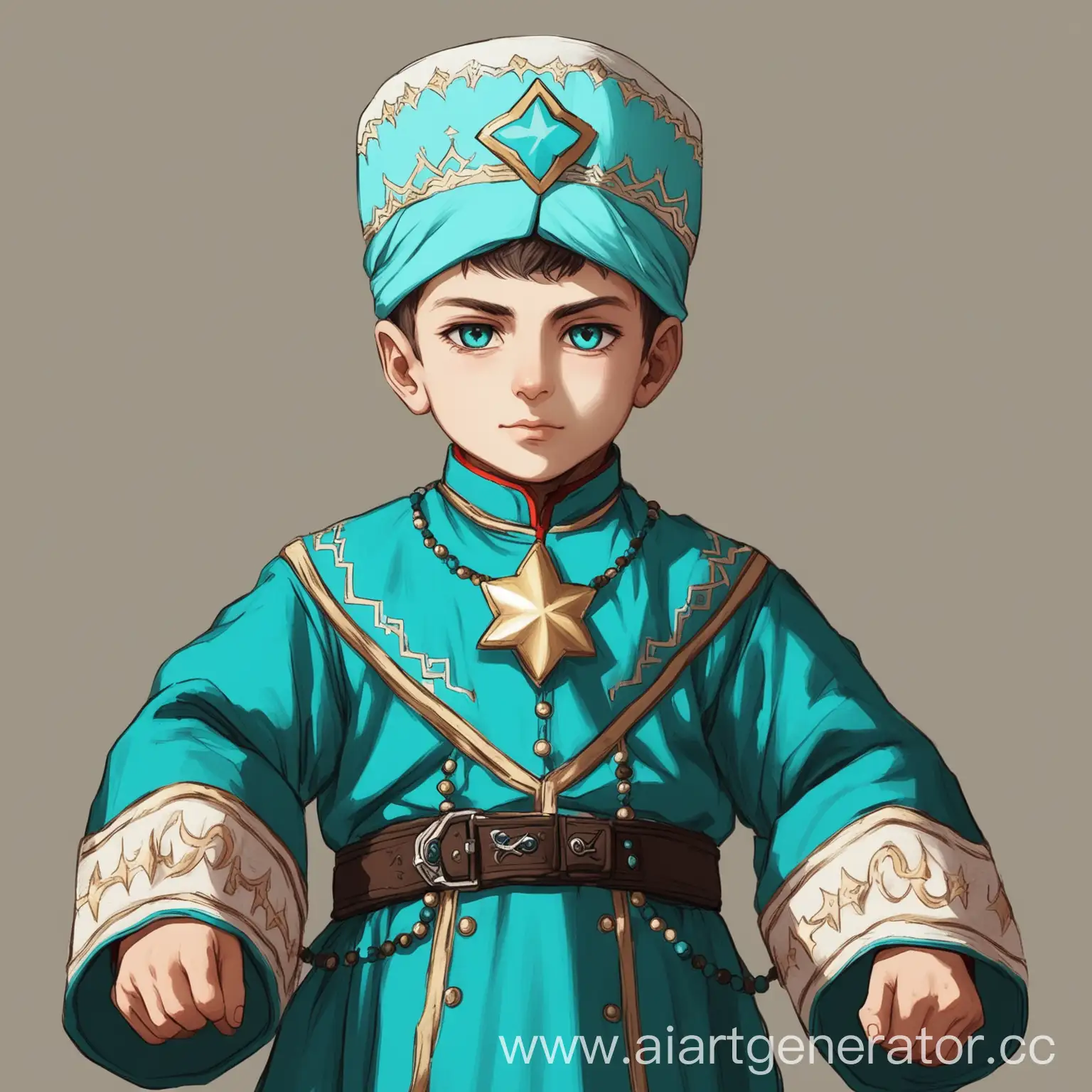 я молодой татарский богатырь