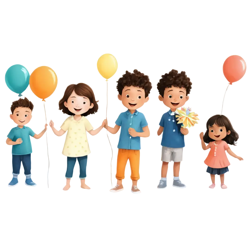Vibrant-Cartoon-Birthday-Card-for-Kids-PNG-Image-Guaranteed-to-Bring-Joy