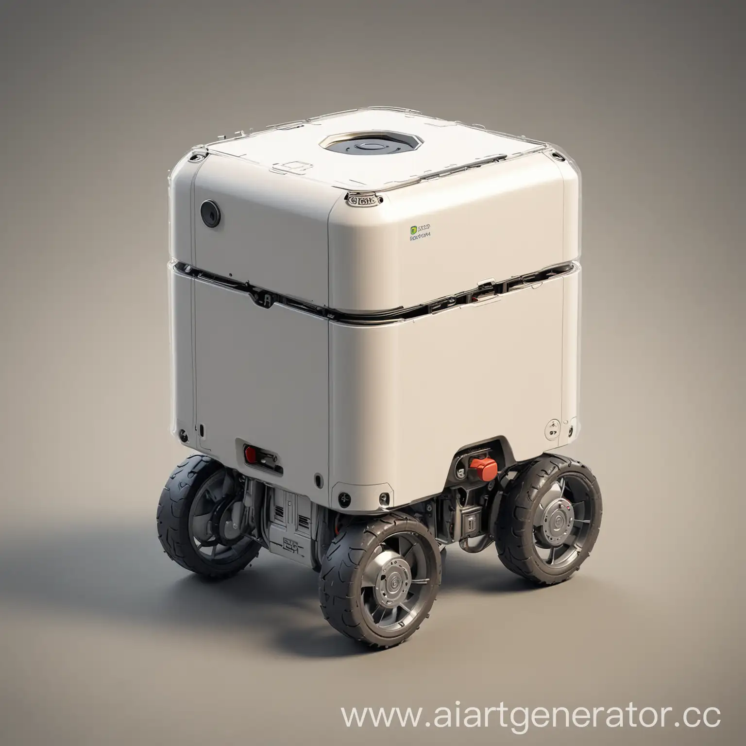 Urban-Food-Delivery-Small-Square-Robot