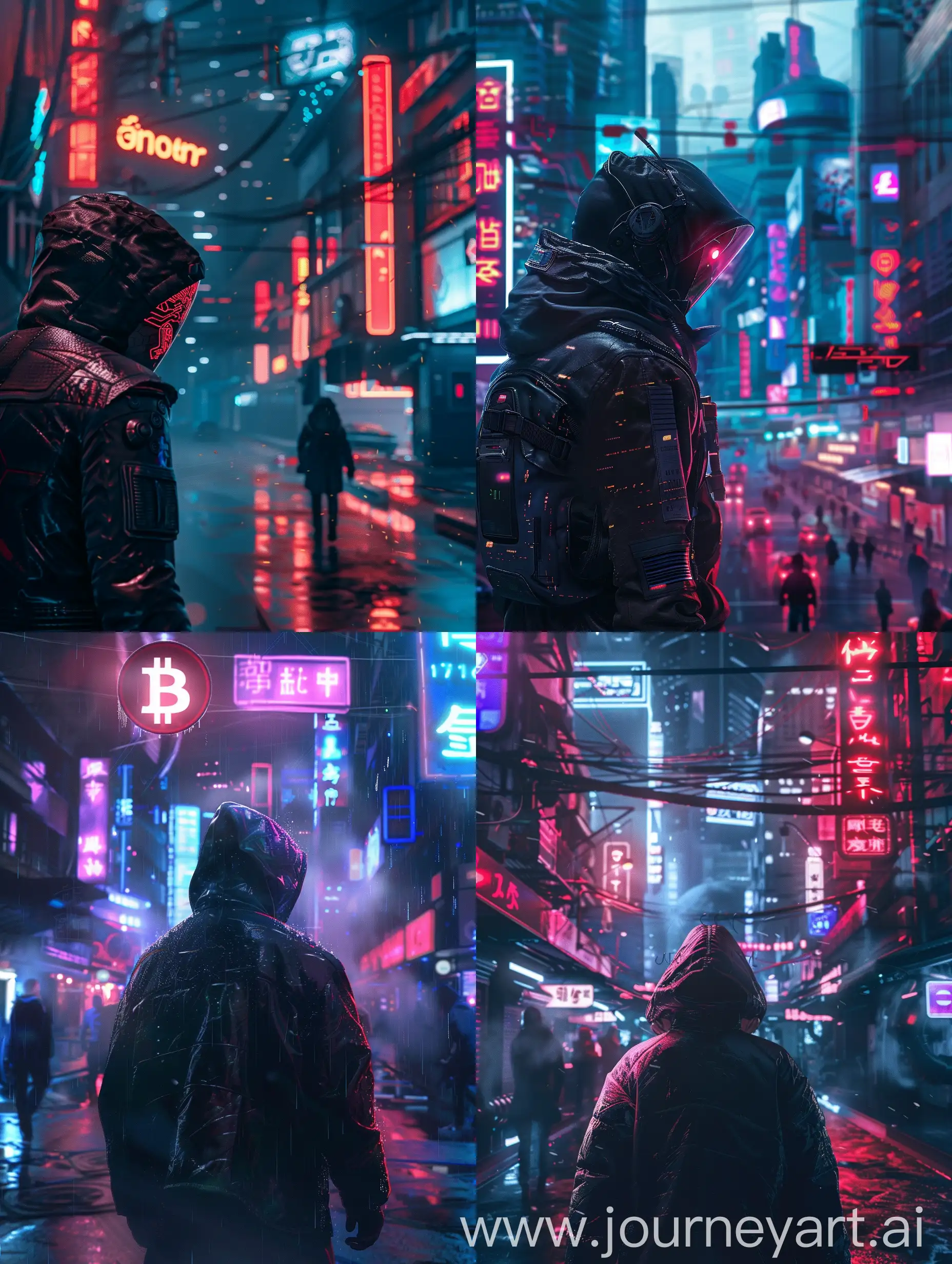 Cyberpunk-Wallpaper-Futuristic-Cityscape-with-Cryptocurrency-Theme