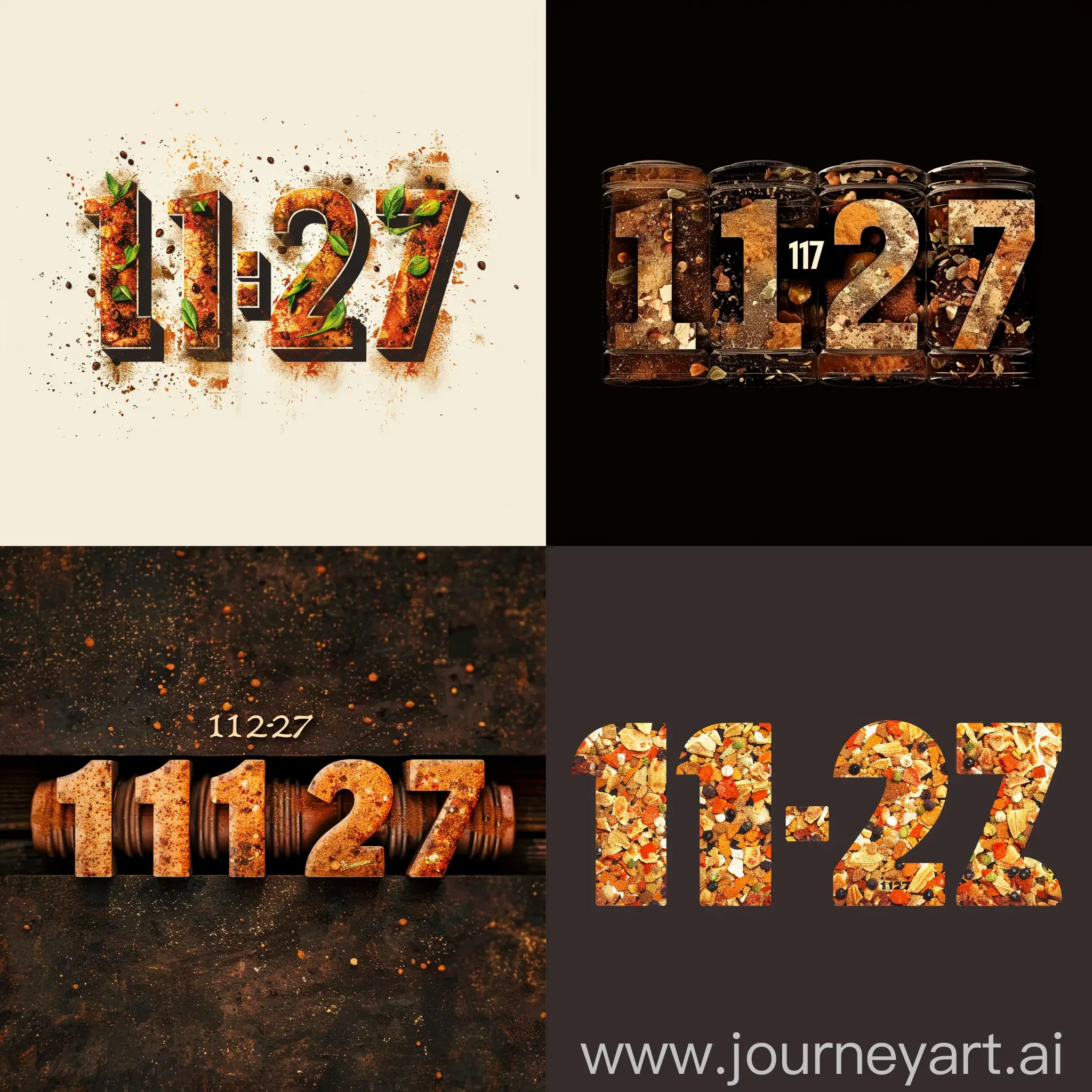 Premium-Spice-Brand-Logo-Design-1127-Handcrafted-Blends-in-Earthy-Tones