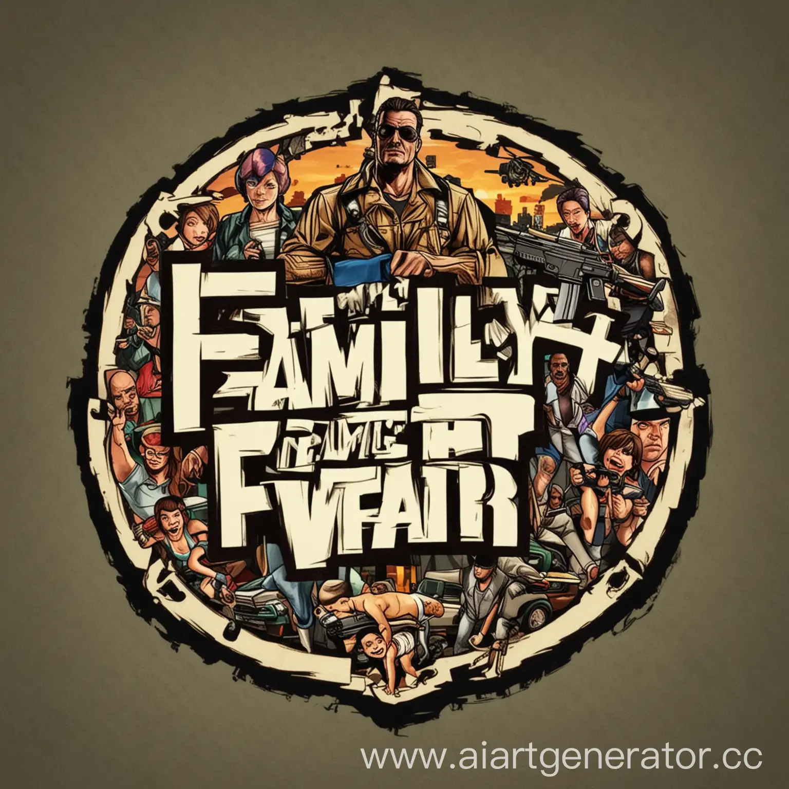 Логотип для семьи в гта 5
описание шишка война 