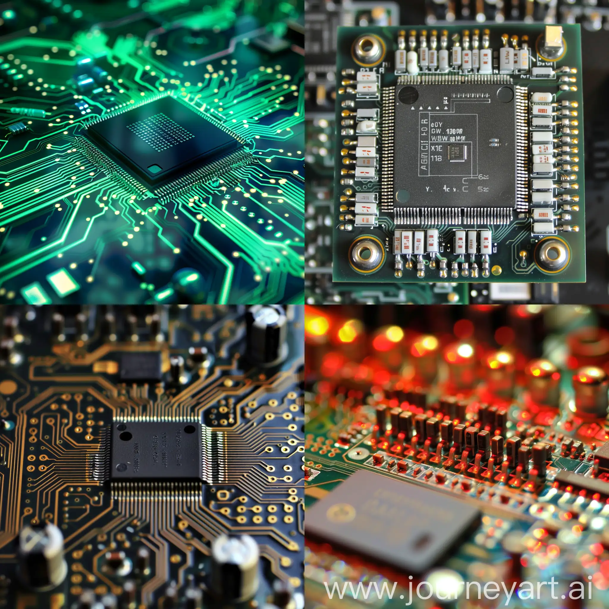 HighPower-Integrated-Circuit-on-Vibrant-Circuit-Board