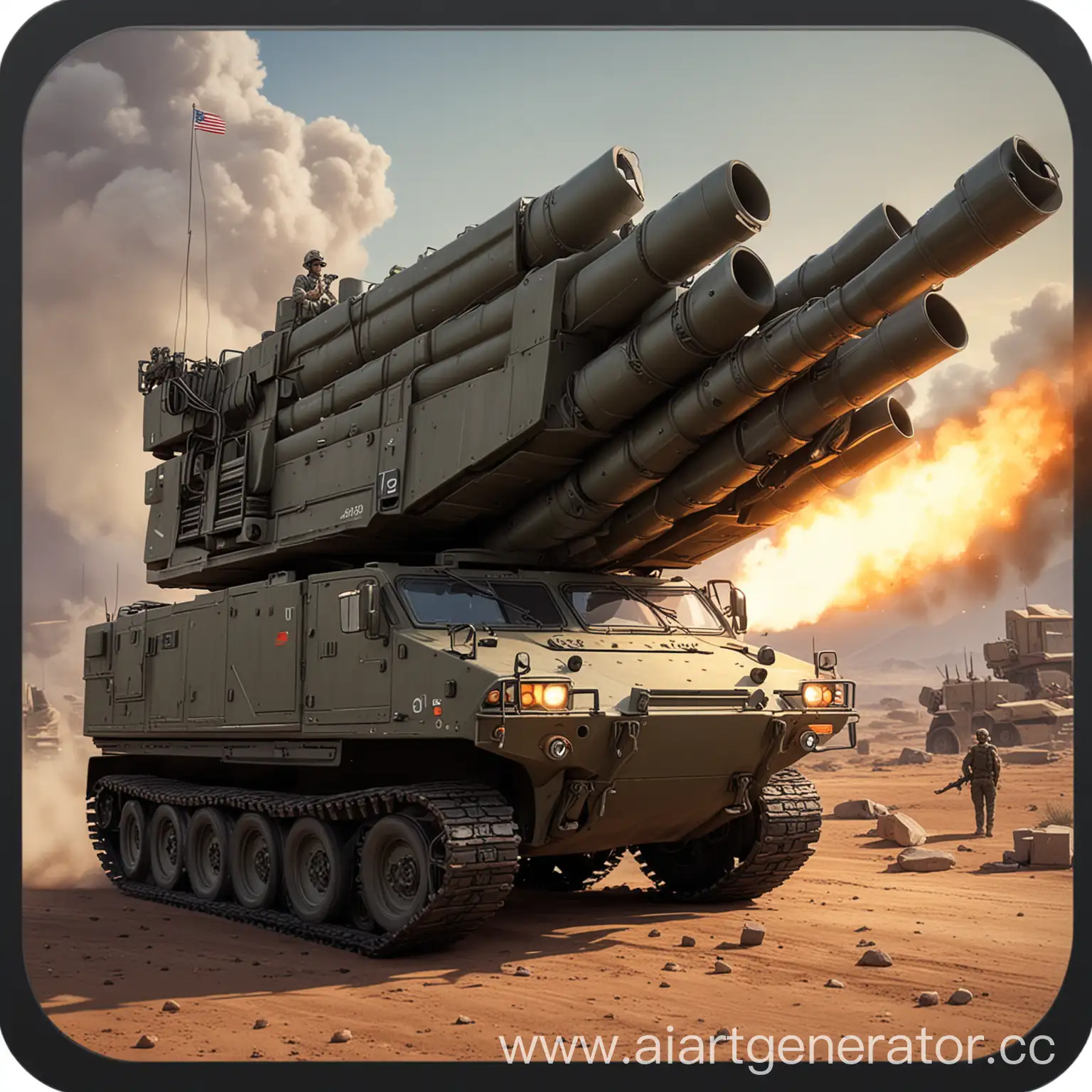 MLRS-Grad-Firing-Missile-Launcher-Game-Icon