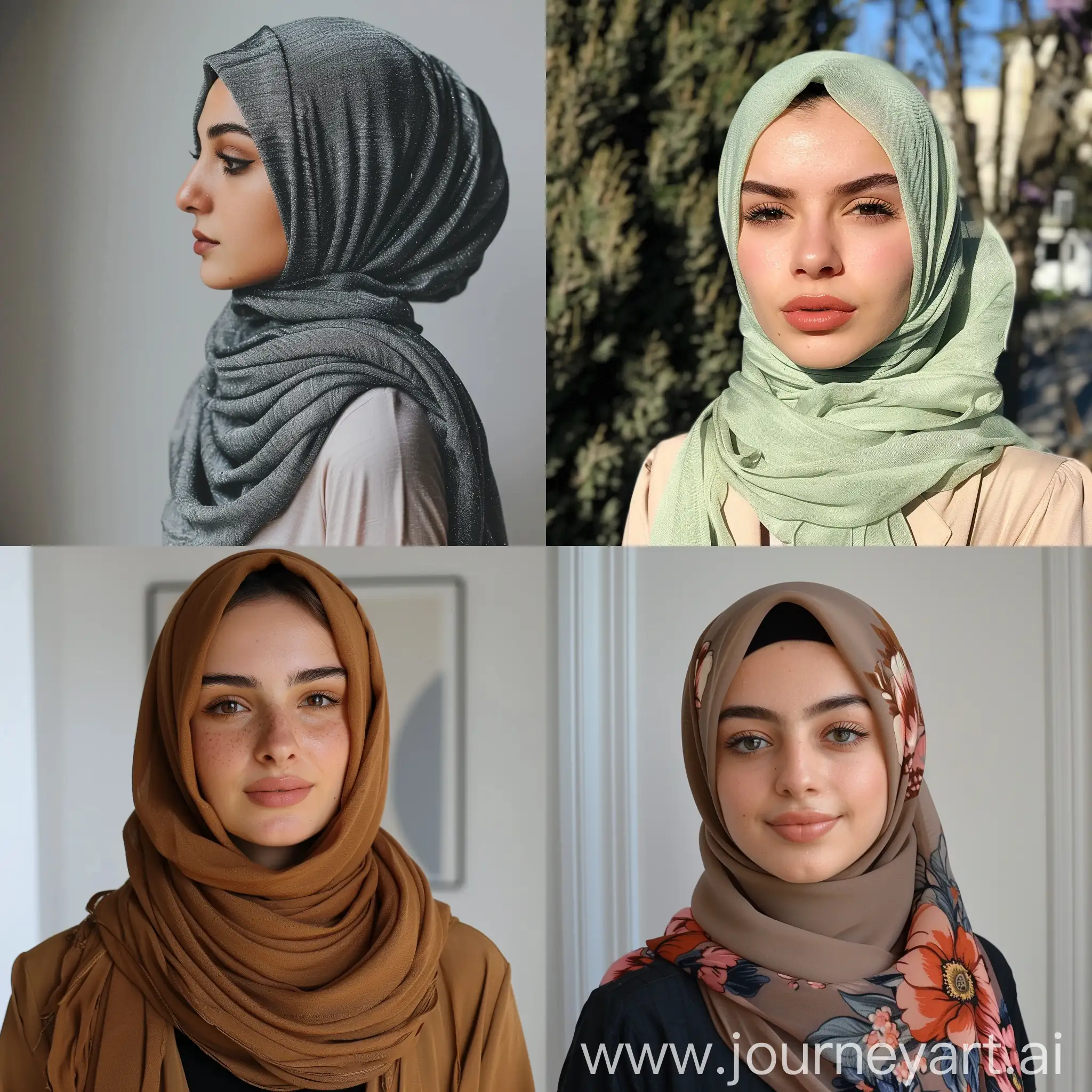 Elegant-Women-in-Hijabs-Posing-Gracefully