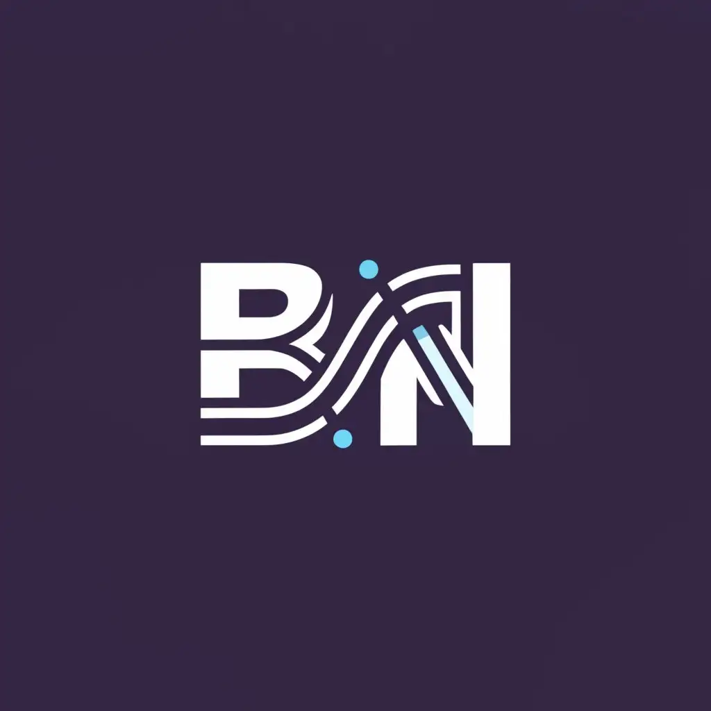 a logo design,with the text "BioNavil", main symbol:BN,Moderate,be used in Medical Dental industry,clear background