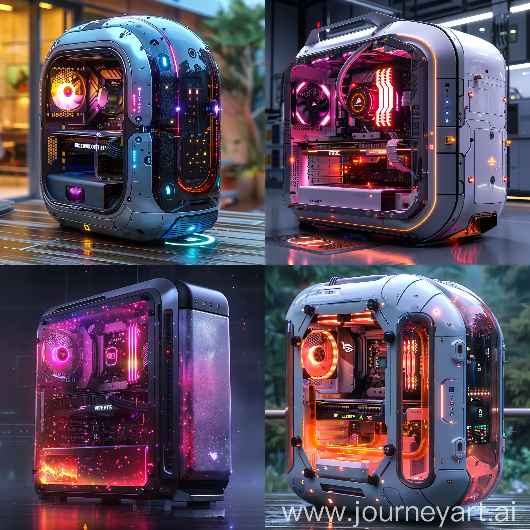 Futuristic-PC-Case-with-Integrated-Liquid-Cooling-and-AIAssisted-Controls