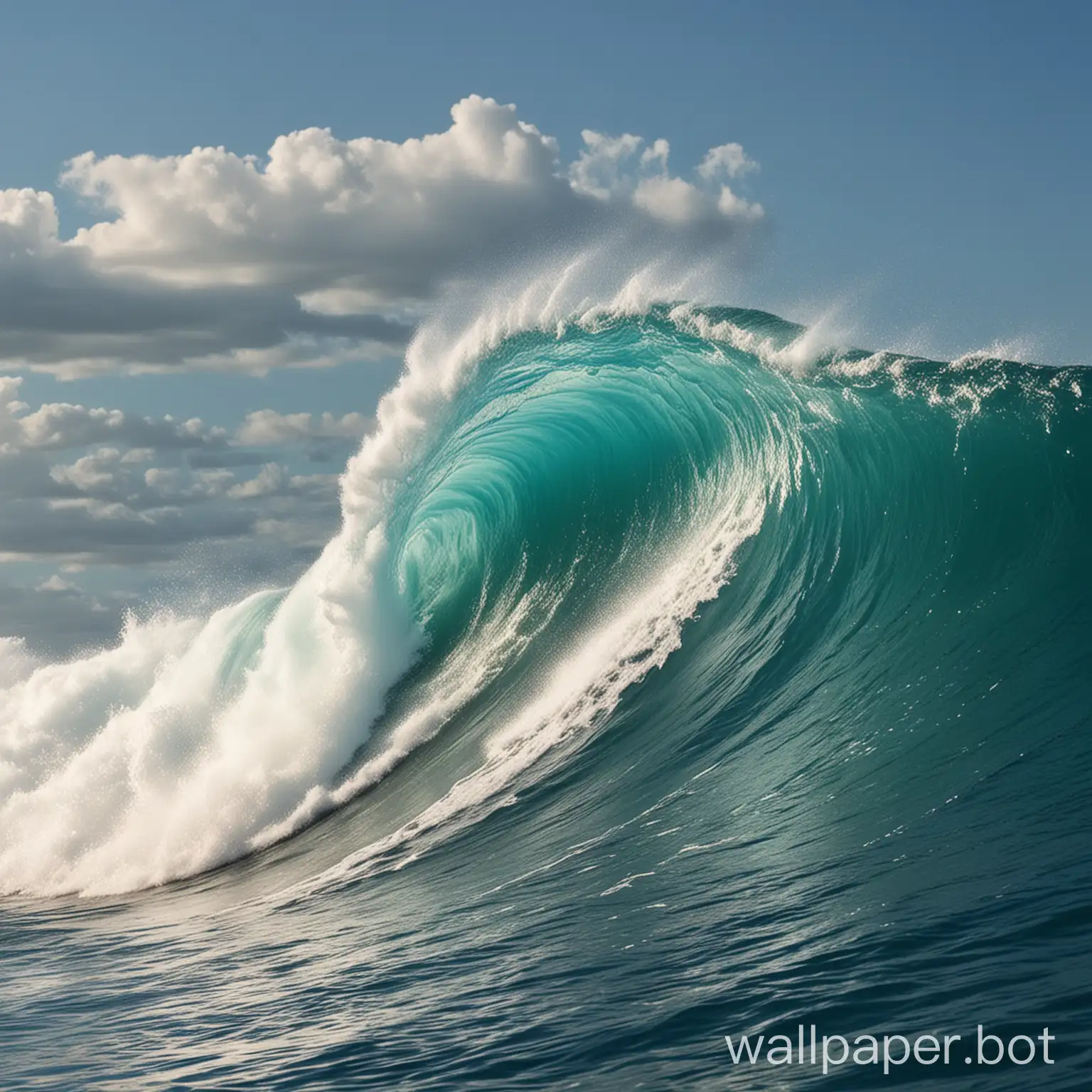 Vibrant-Turquoise-Ocean-Wave-Crashing