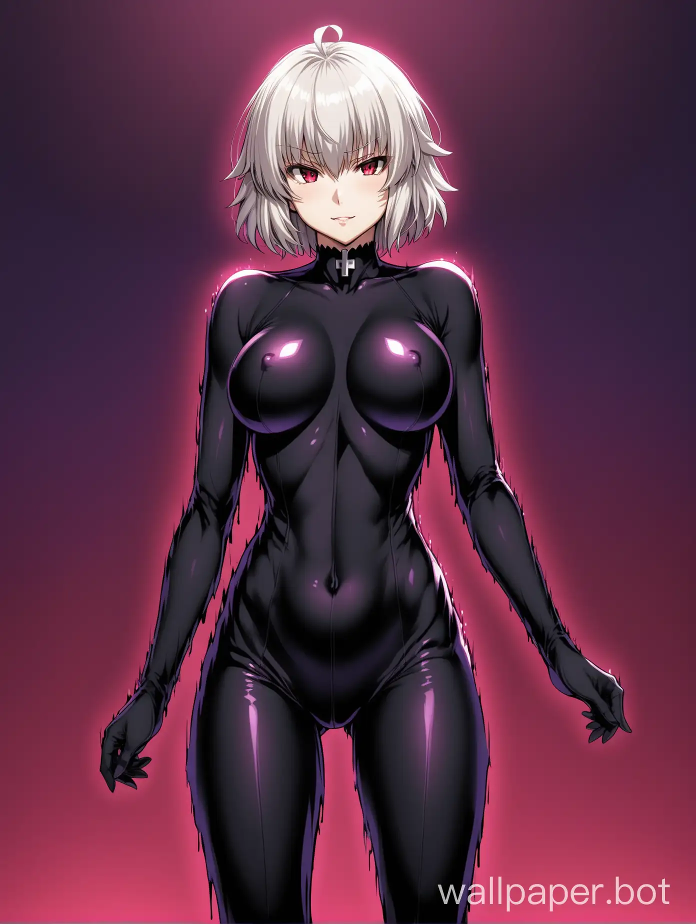 Jeanne-Alter-Fate-Art-Sensual-Nude-with-Perfect-Body-in-Sexy-Catsuit