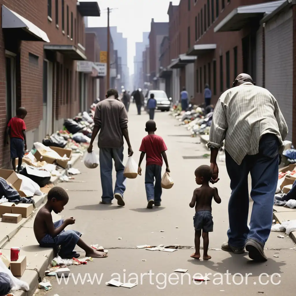 Illustration-of-Economic-Inequality-and-Poverty-Struggle-in-the-City