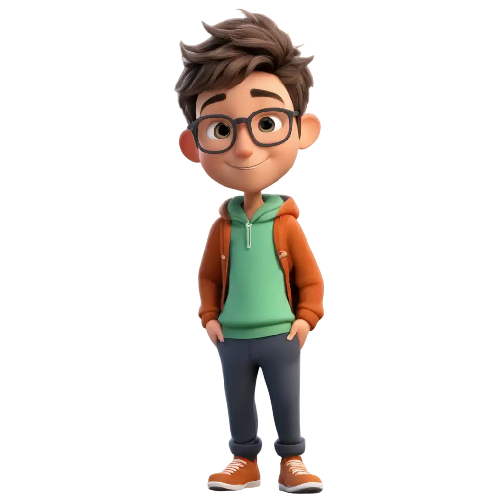 HighQuality-PNG-Image-of-Cute-Boy-in-Cartoon-with-Eyeglasses