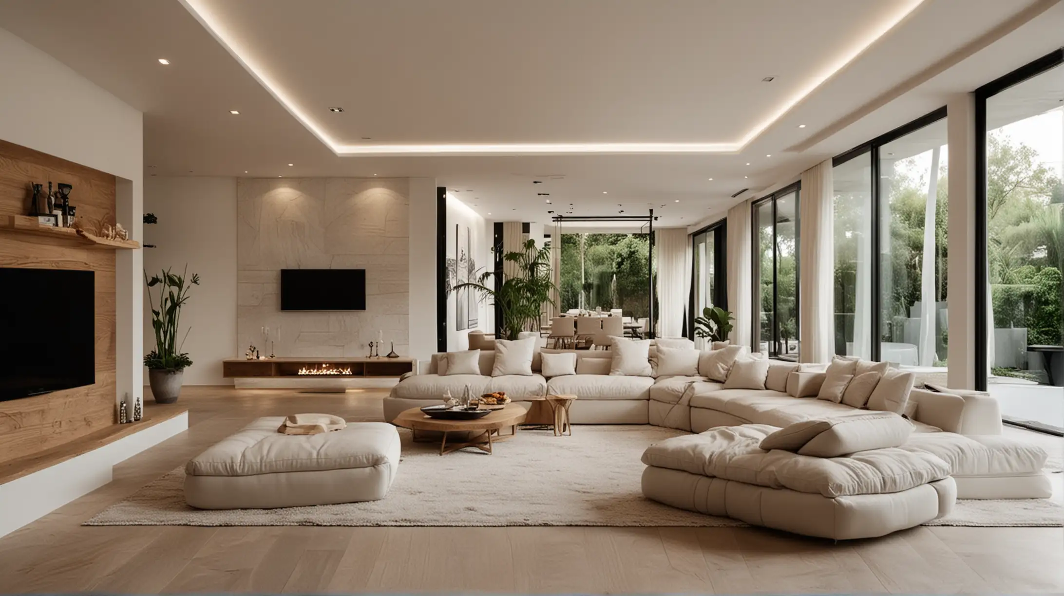 aesthetic interior  house design 
