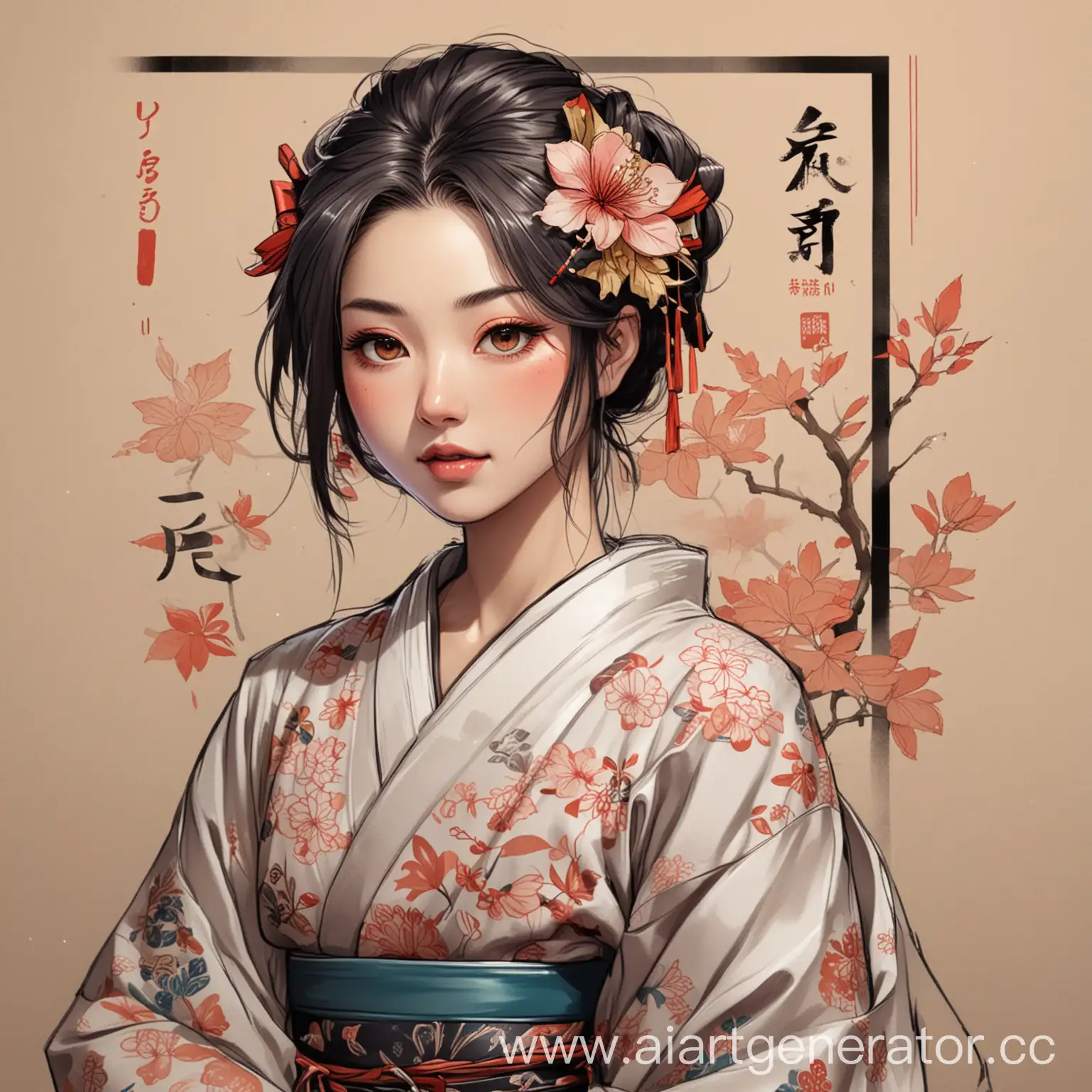 Japanese-Style-NFT-Digital-Art-Illustration